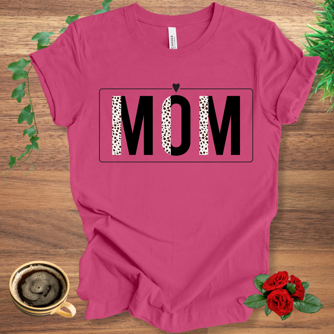 Leopard Print MOM T-Shirt