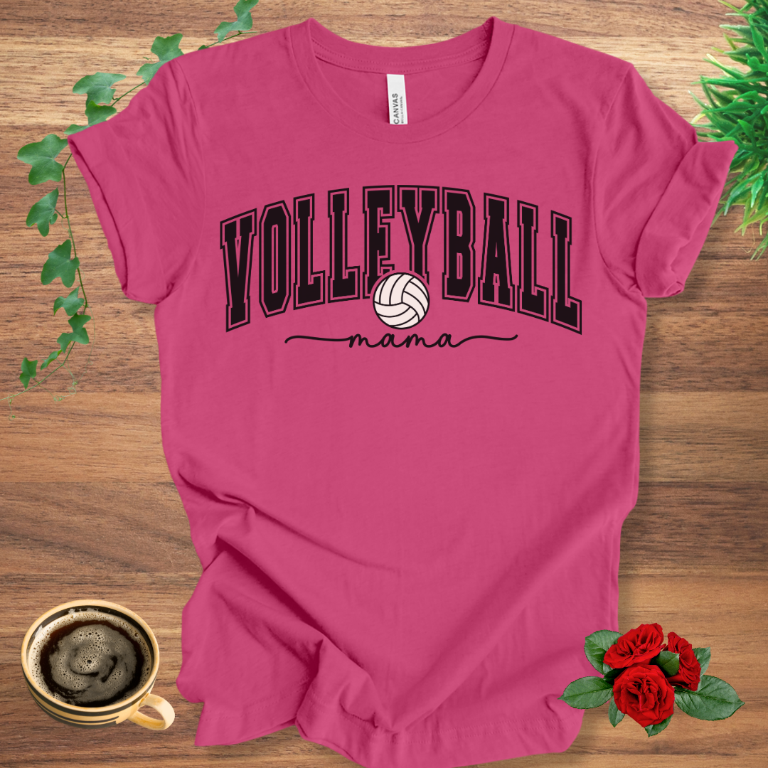 Volleyball Mama Dark Font