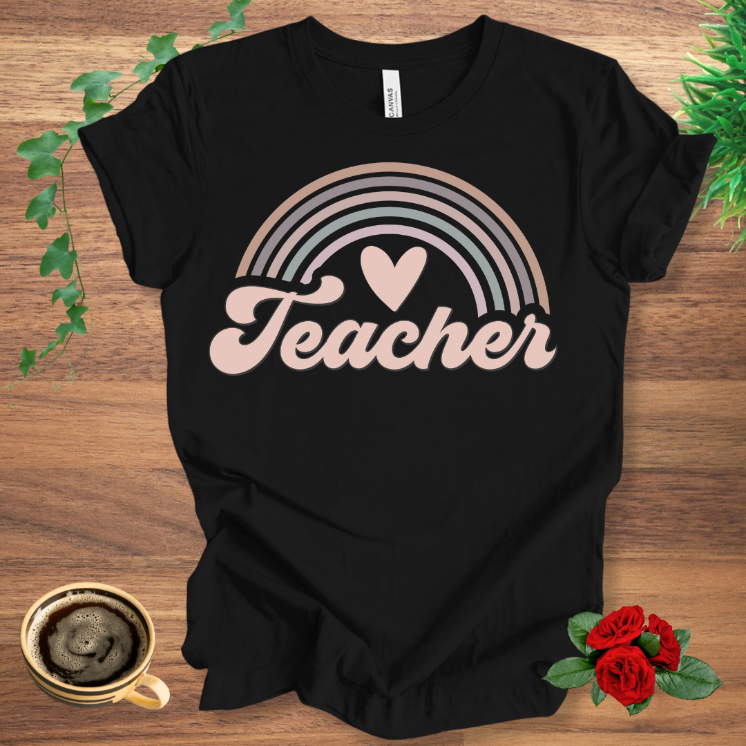 Teacher Rainbow T-Shirt