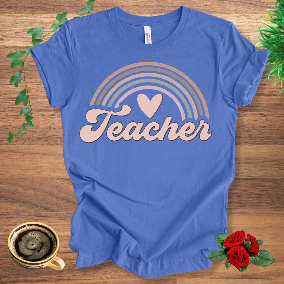 Teacher Rainbow T-Shirt