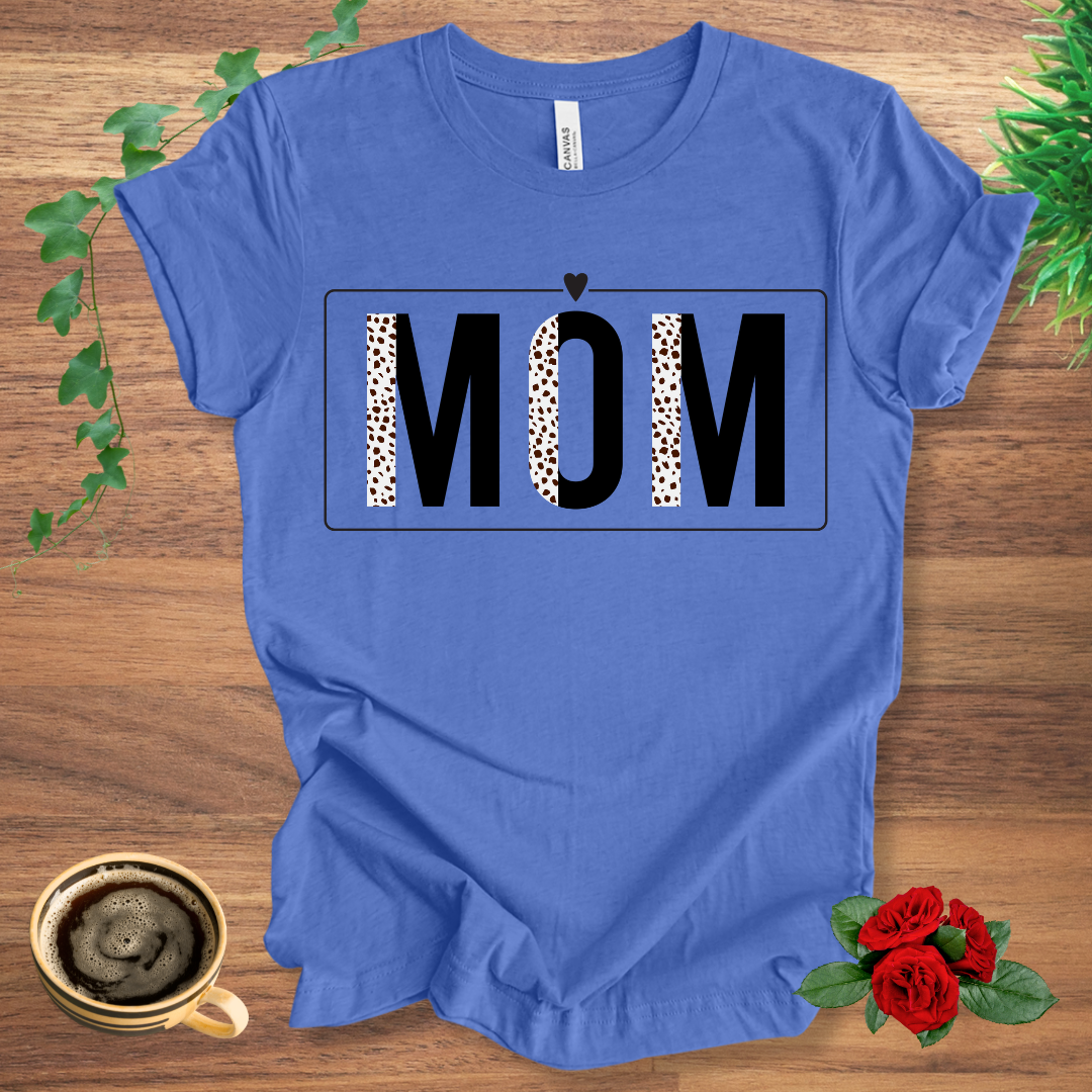 Leopard Print MOM T-Shirt