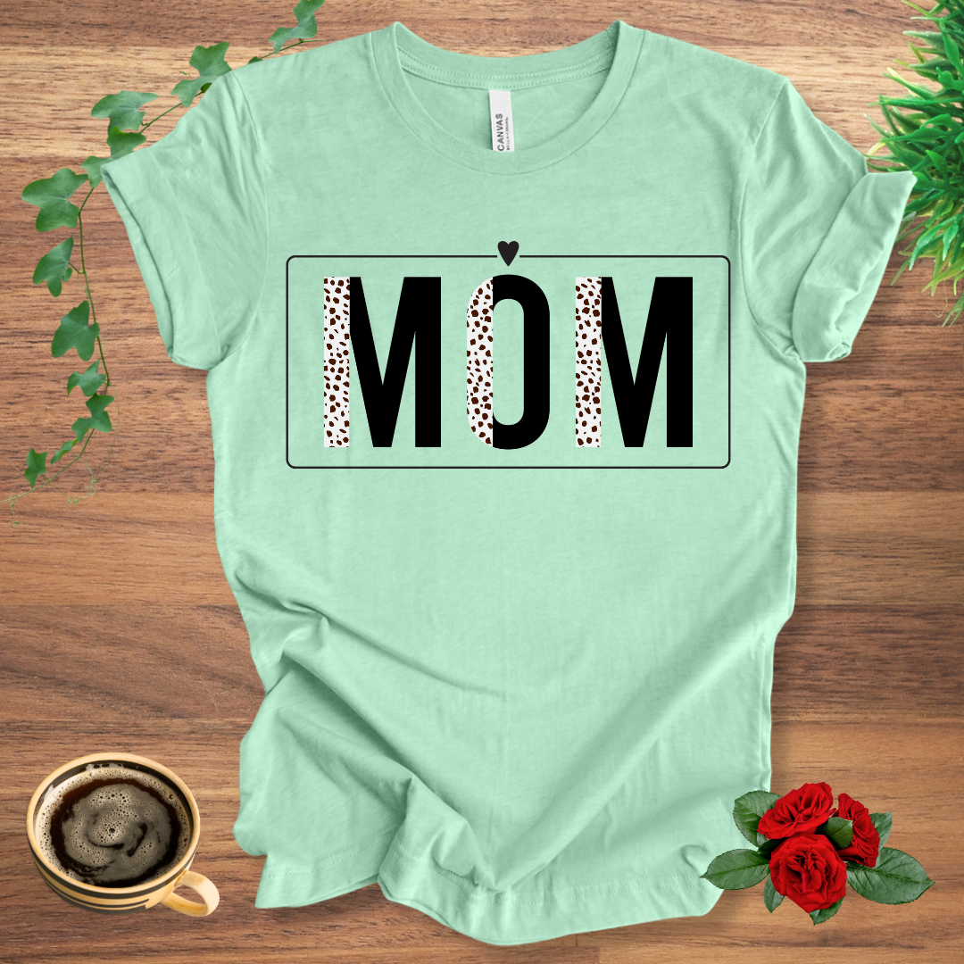 Leopard Print MOM T-Shirt