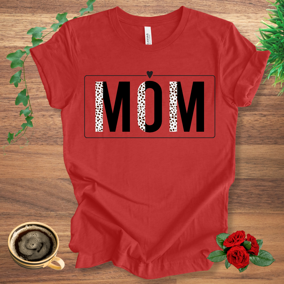Leopard Print MOM T-Shirt