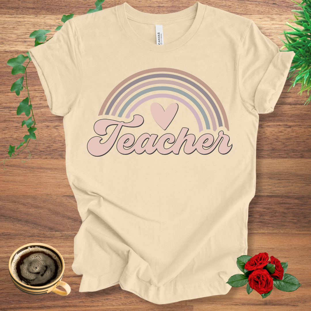 Teacher Rainbow T-Shirt