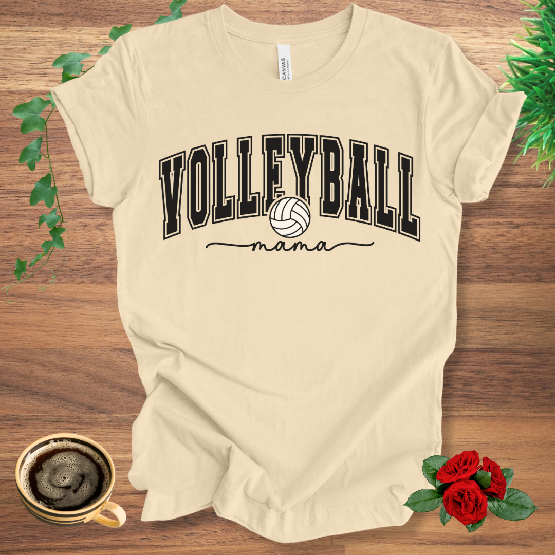Volleyball Mama Dark Font