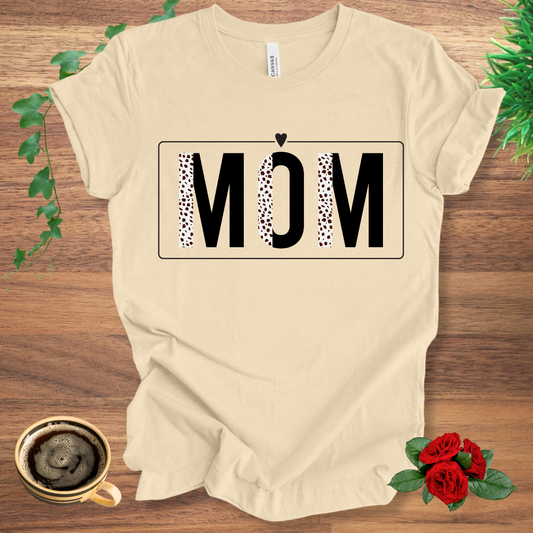 Leopard Print MOM T-Shirt