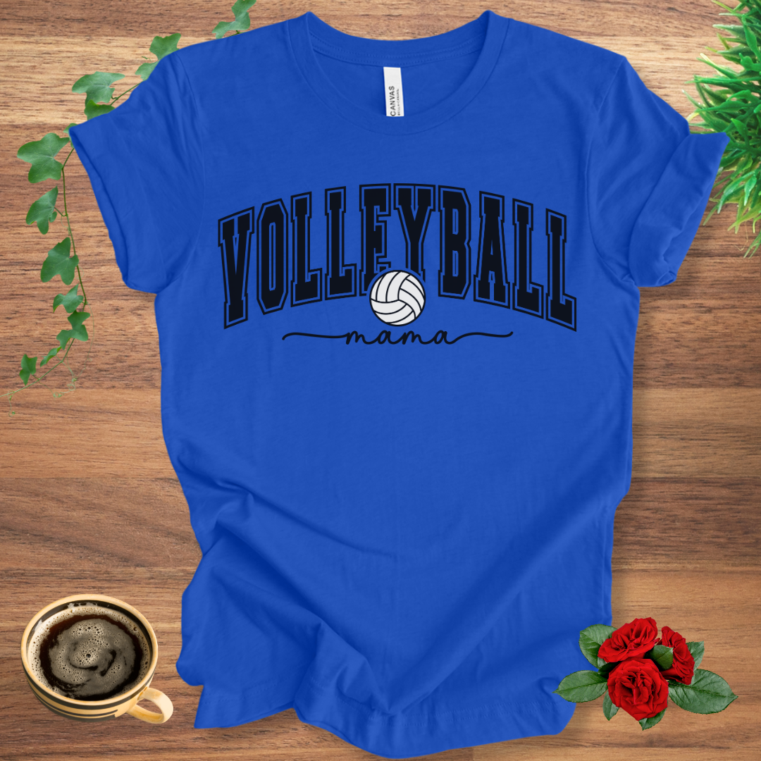 Volleyball Mama Dark Font