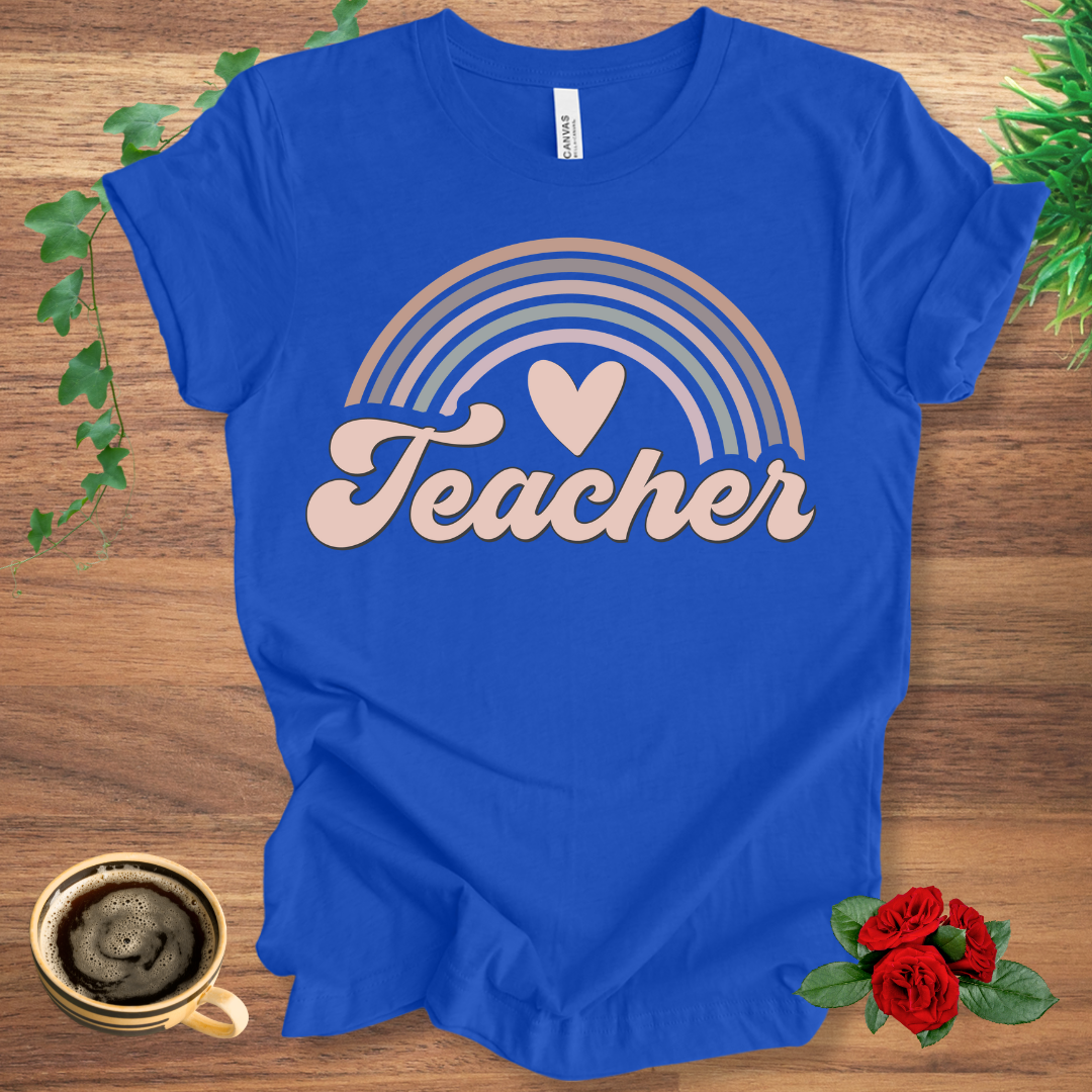 Teacher Rainbow T-Shirt