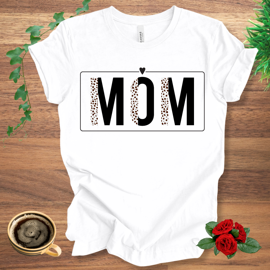 Leopard Print MOM T-Shirt