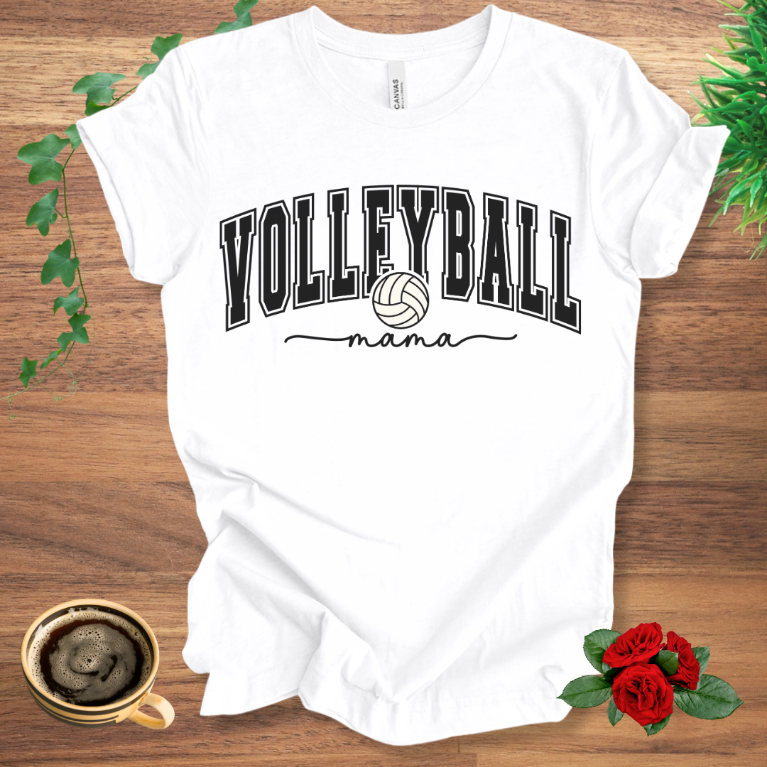 Volleyball Mama Dark Font
