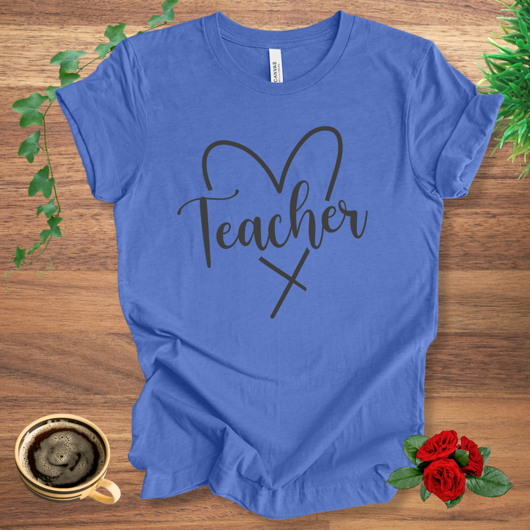 Teacher Heart T-Shirt