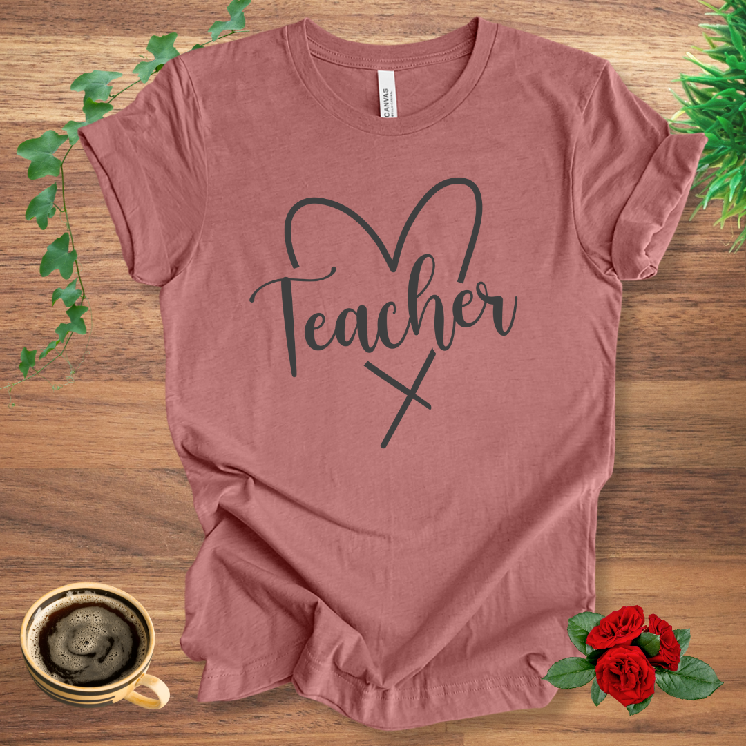 Teacher Heart T-Shirt