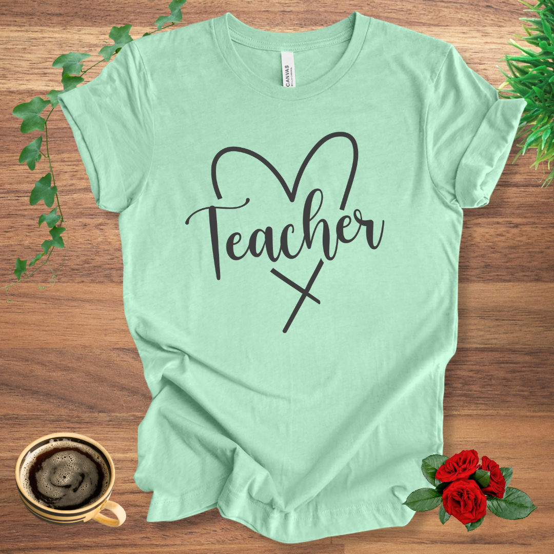 Teacher Heart T-Shirt
