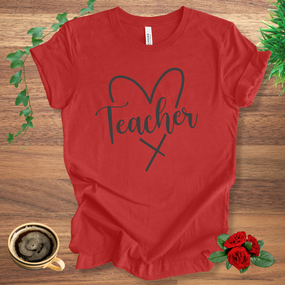 Teacher Heart T-Shirt