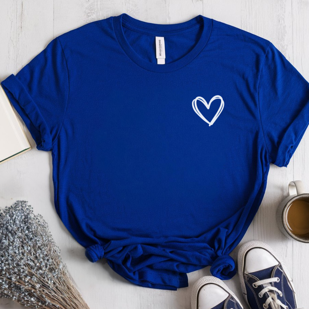 Shoulder HEART T-Shirt