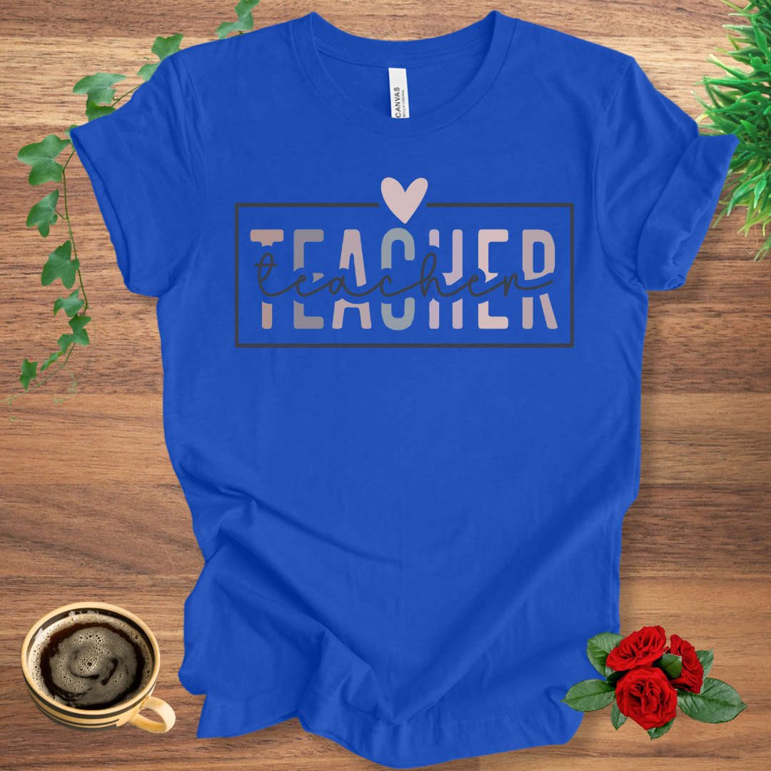 Teacher Script T-Shirt