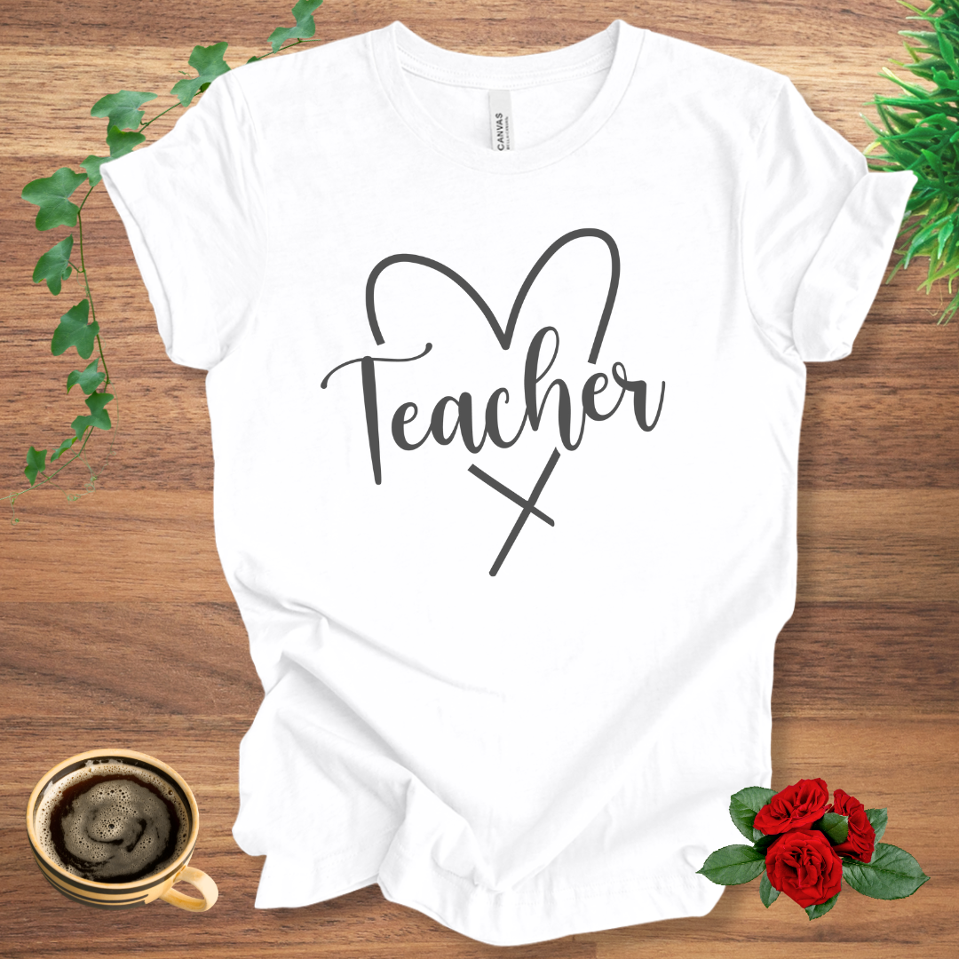 Teacher Heart T-Shirt